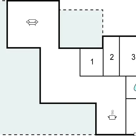2 Bedroom Awesome In Holiday home Hjorring